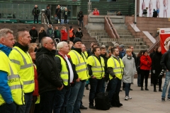 Streikemarkering Jernbanetorget