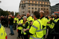 Streikemarkering Jernbanetorget